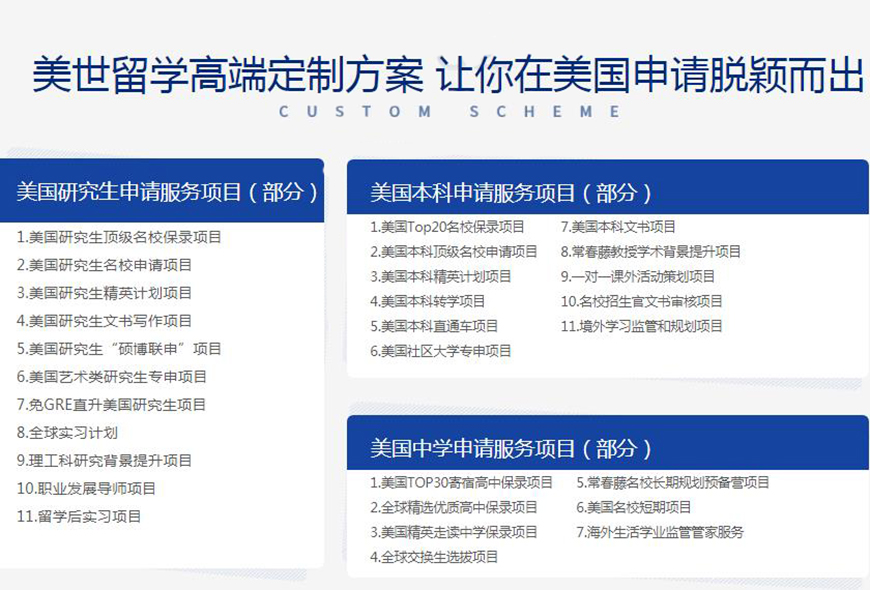 美世留学
